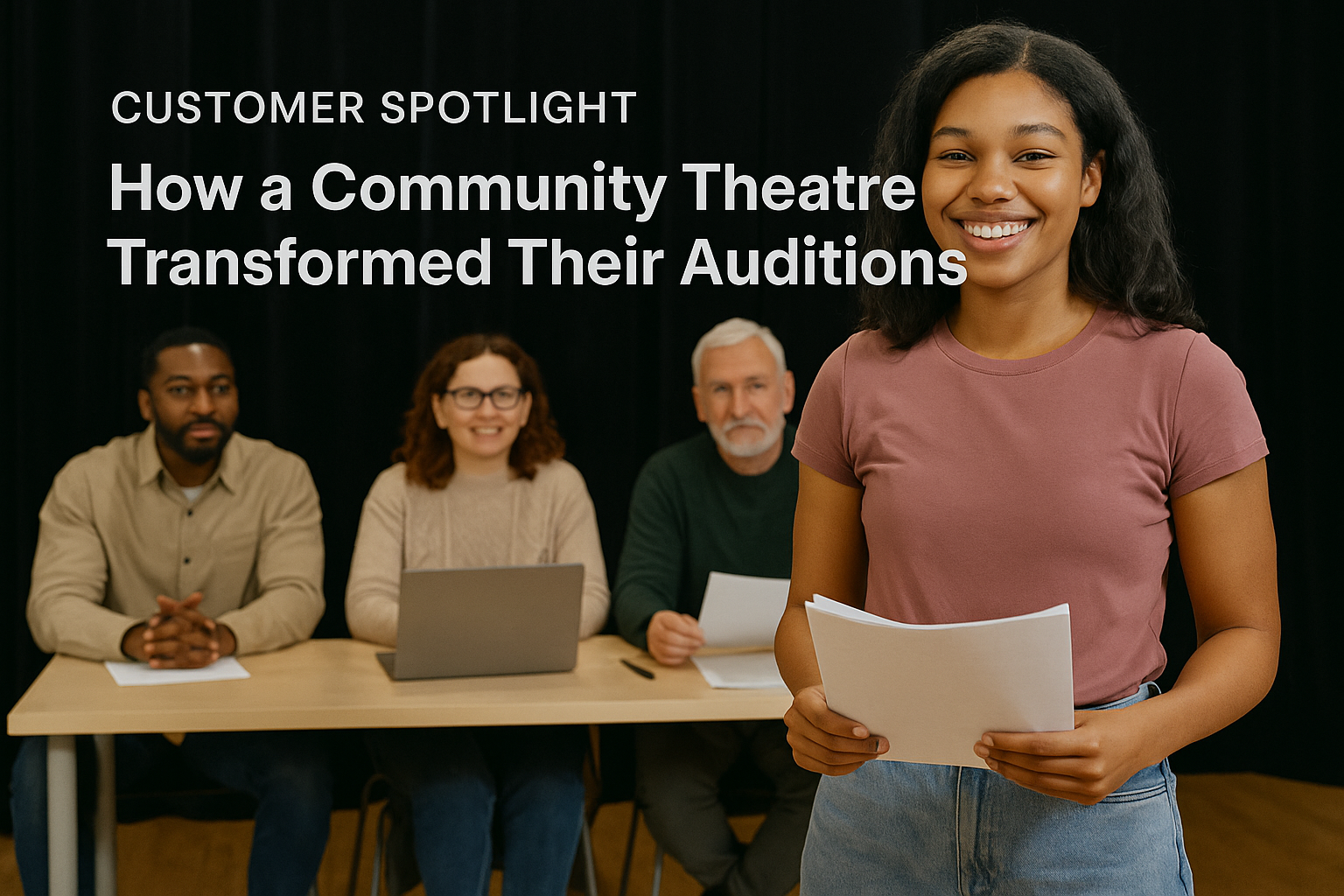 Customer Spotlight: How a Community Theatre Transformed Their Auditions