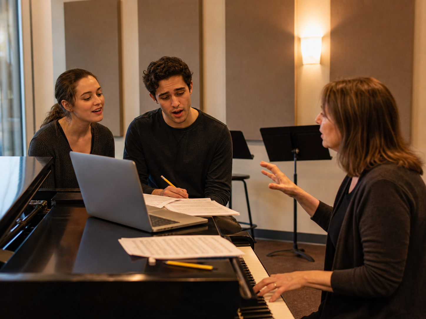 Guide Vocal Tracks for Musical Theater Rehearsals