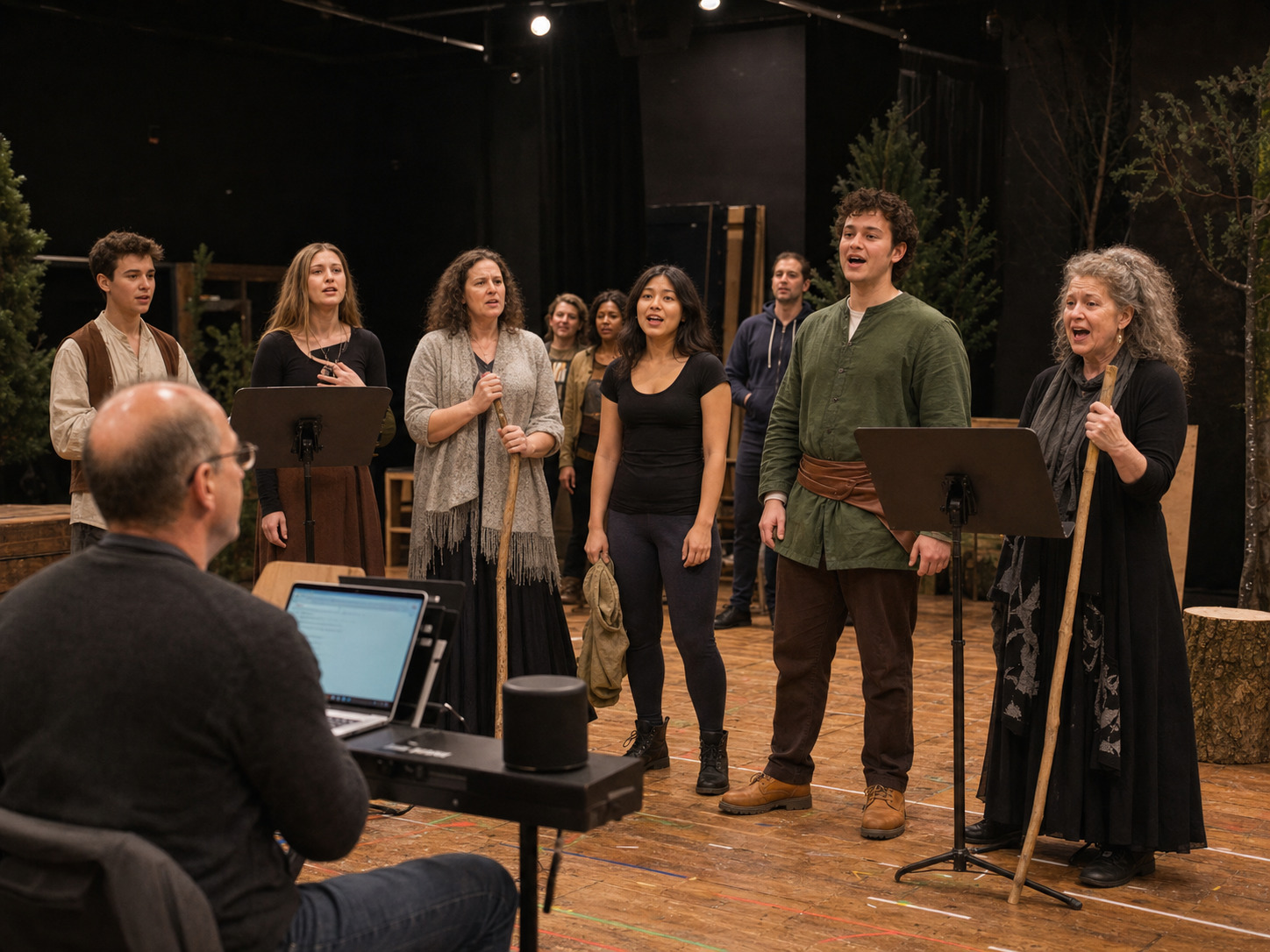 Into the Woods Rehearsals Need the Track Plan Early