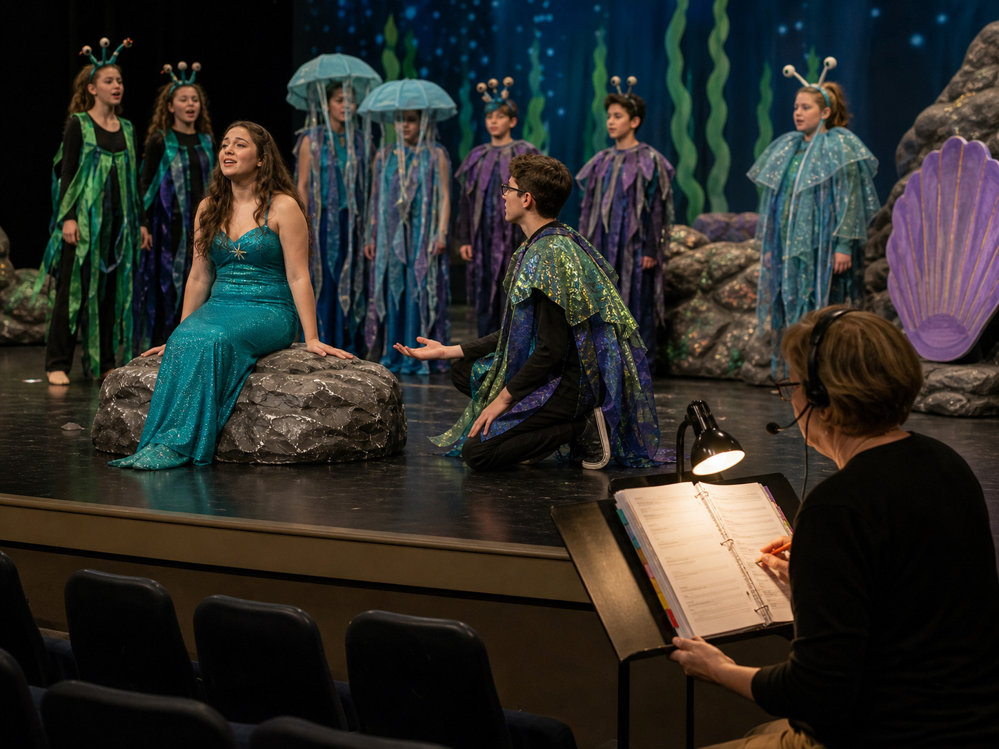 Little Mermaid Rehearsals Need Tracks That Keep the Cues Moving