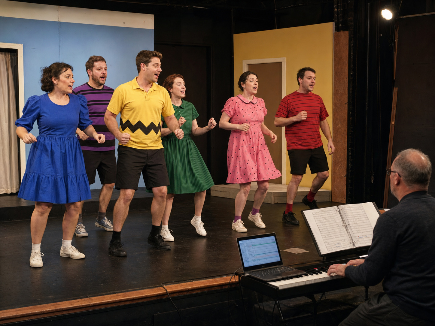 Charlie Brown Rehearsals Move Faster When Every Number Has a Map