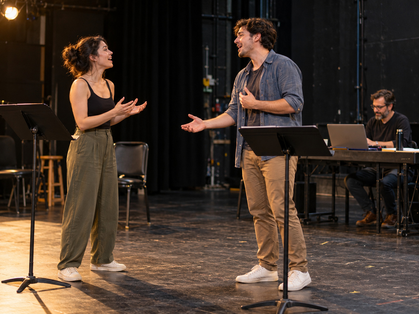 “Tonight” Works When Both Performers Hear the Same Moment